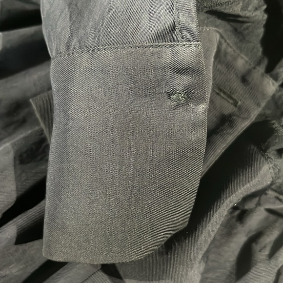 Vince. Coastal Long-Sleeve Mixed-Media Midi Dress - Picture 9 of 15